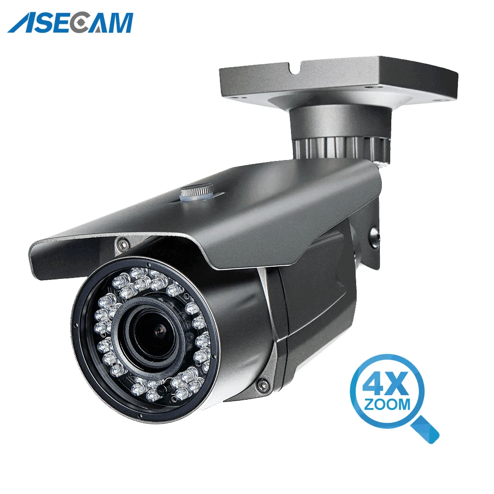 Super 4MP Automatic Zoom Varifocal Lens AHD CCTV Camera Infrared Outdoor Gray Bullet Street Surveillance Camera
Super 4MP Automatic Zoom Varifocal Lens AHD CCTV Camera Infrared Outdoor Gray Bullet Street Surveillance Camera