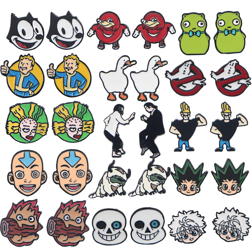 DZ1023 32 Style New Arrival Cartoon Anime Cute Pierce Stainless Steel Stud Earrings for Women Fashion Jewelry Kids Girls Gifts
DZ1023 32 Style New Arrival Cartoon Anime Cute Pierce Stainless Steel Stud Earrings for Women Fashion Jewelry Kids Girls Gifts