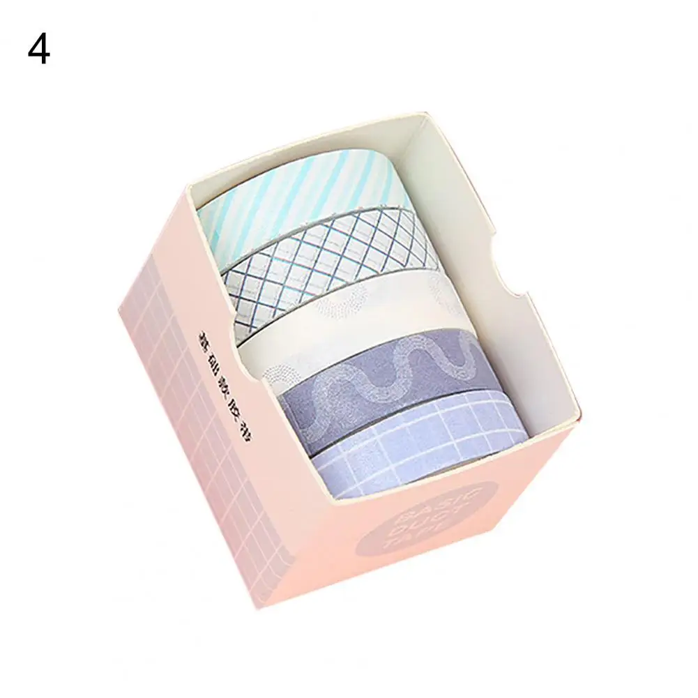 5 rolls/box Tape solid color paper tape set scrapbook material decoration notebook accessories Handicraft school stationery
5 rolls/box Tape solid color paper tape set scrapbook material decoration notebook accessories Handicraft school stationery
