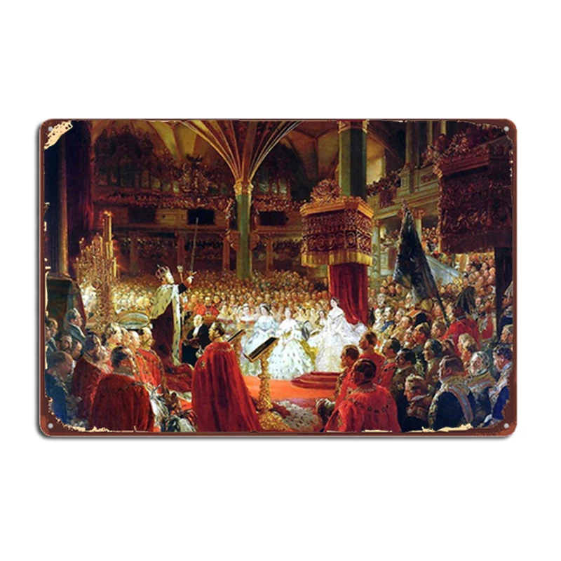 Корона церемонии в замке конигера, 1861 металлические знаки для клубной вечеринки, пещера, паб, таблички на заказ, жестяные плакаты
Корона церемонии в замке конигера, 1861 металлические знаки для клубной вечеринки, пещера, паб, таблички на заказ, жестяные плакаты