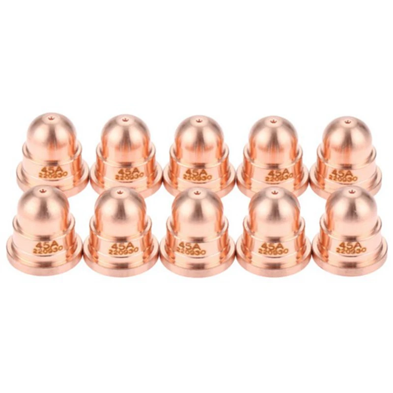 GTBL 50 Pcs 45A Nozzle 220930 Nozzle for Plasma Cutting Torch Consumables Fine Cut Processes Welding & Soldering Supplies
GTBL 50 Pcs 45A Nozzle 220930 Nozzle for Plasma Cutting Torch Consumables Fine Cut Processes Welding & Soldering Supplies