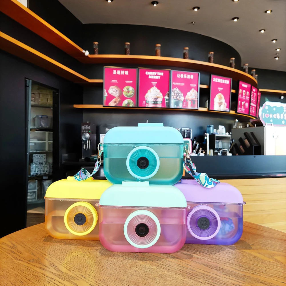 400ml Water Bottle High Capacity Camera Straw Water Bottle Cup Healthy Premium Transparent Drinking Cup for Child Student Bottle
400ml Water Bottle High Capacity Camera Straw Water Bottle Cup Healthy Premium Transparent Drinking Cup for Child Student Bottle