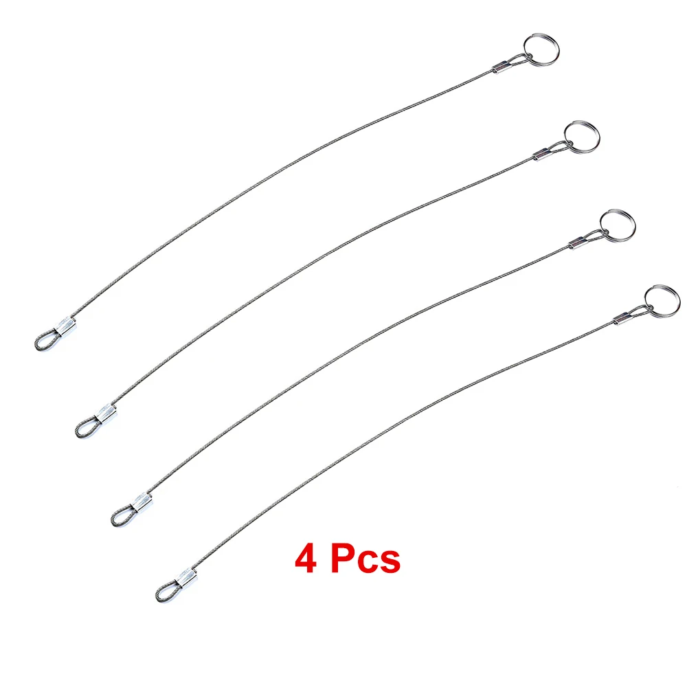 4 шт., быстроразъемные штифты из нержавеющей стали 316 
4 шт., быстроразъемные штифты из нержавеющей стали 316