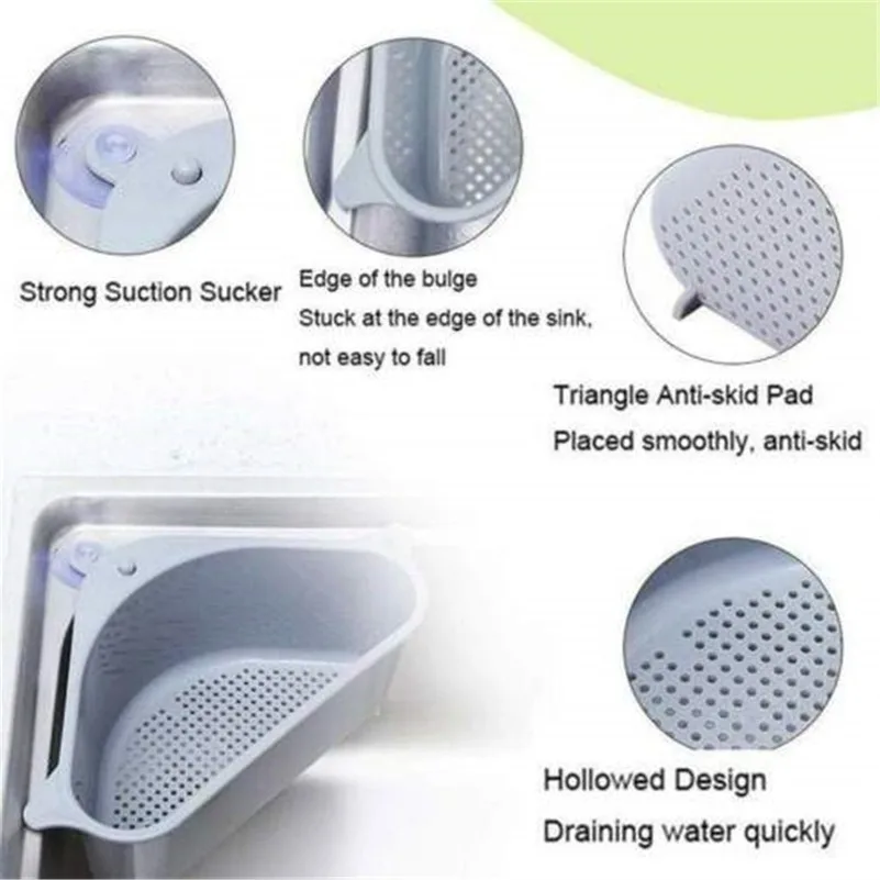 Triangular Sink Strainer Drain Shelf Vegetable Sponge Kitchen Sink Filter Sink Sieve Kitchen Rack Sucker Kitchen Accessories 
Triangular Sink Strainer Drain Shelf Vegetable Sponge Kitchen Sink Filter Sink Sieve Kitchen Rack Sucker Kitchen Accessories