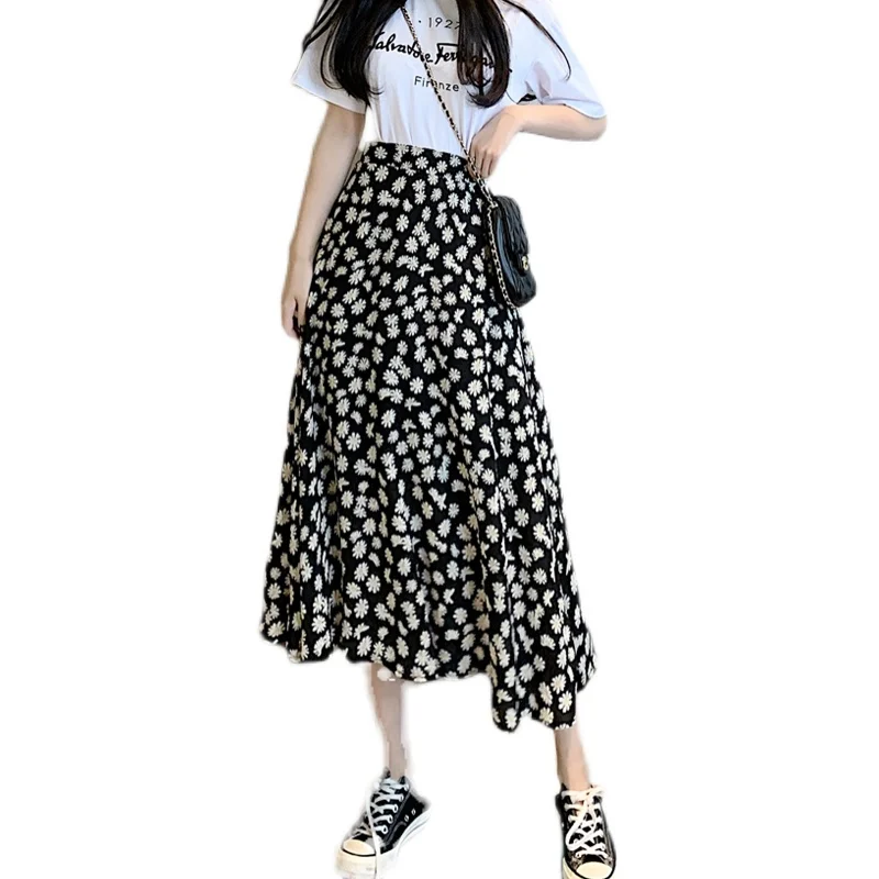 2021Summer New Korean Retro Floral Irregular Skirt High Waist Slimming Casual Simple Loose Women A-line Long Skirt Free Shipping
2021Summer New Korean Retro Floral Irregular Skirt High Waist Slimming Casual Simple Loose Women A-line Long Skirt Free Shipping