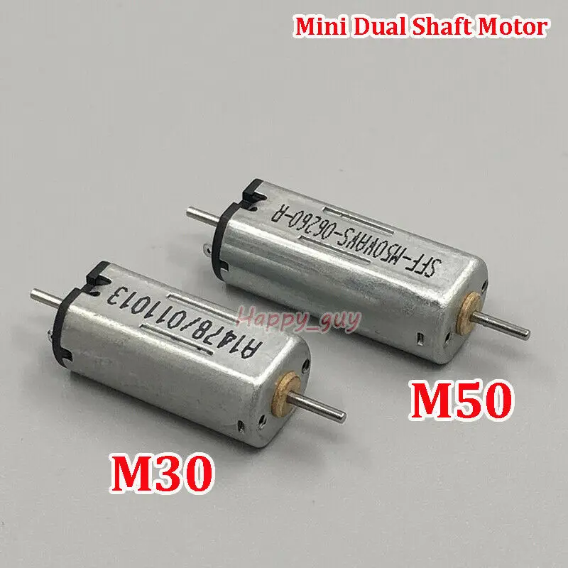 M30 M50 DC6V-24V 12V 18V High Speed Dual Shaft Micro 8mm*10mm Electric Motor Toy
M30 M50 DC6V-24V 12V 18V High Speed Dual Shaft Micro 8mm*10mm Electric Motor Toy