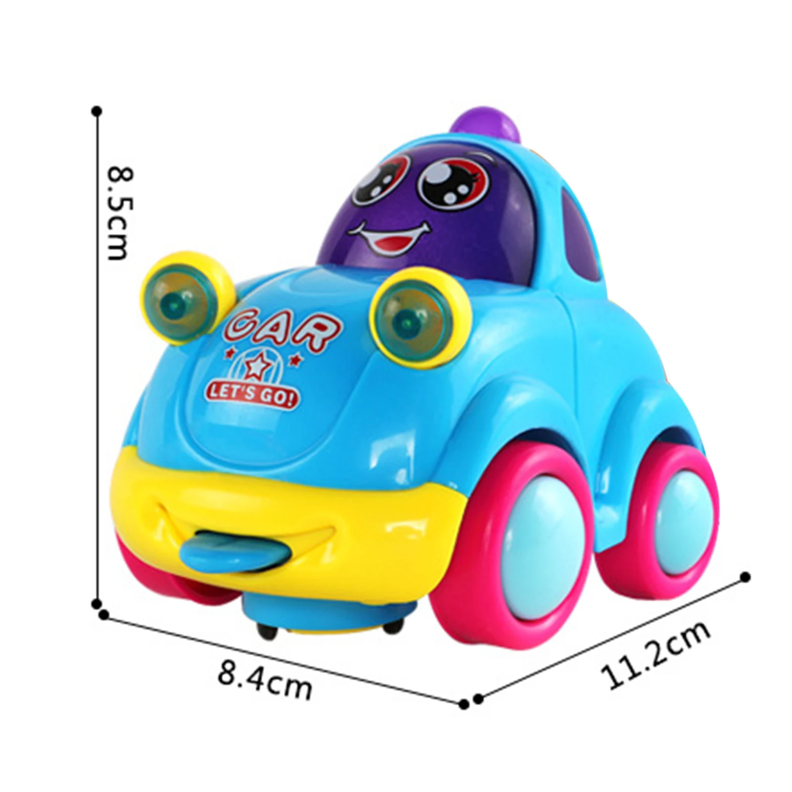Baby Cute Cartoon Multifunctional Universal Wheel Toy Car with Sound Light Parent-child Outdoor Interactive Game For Kids Gifts 
Baby Cute Cartoon Multifunctional Universal Wheel Toy Car with Sound Light Parent-child Outdoor Interactive Game For Kids Gifts