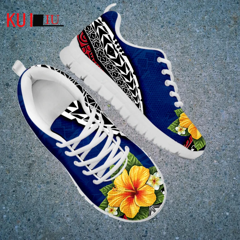 KUILIU Flats Autumn Women Shoes Hawaiian Hibiscus Plumeria Print Ladies Lace-up Mesh Light Breathable Harajuku Shoe for Female
KUILIU Flats Autumn Women Shoes Hawaiian Hibiscus Plumeria Print Ladies Lace-up Mesh Light Breathable Harajuku Shoe for Female
