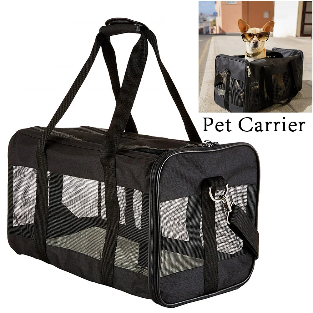 Wear Resistant Oxford Cloth Portable Zipper Closure Outdoor Travel Breathable Airline Approved Dogs Cats Pet Carrier Easy Clean
Wear Resistant Oxford Cloth Portable Zipper Closure Outdoor Travel Breathable Airline Approved Dogs Cats Pet Carrier Easy Clean