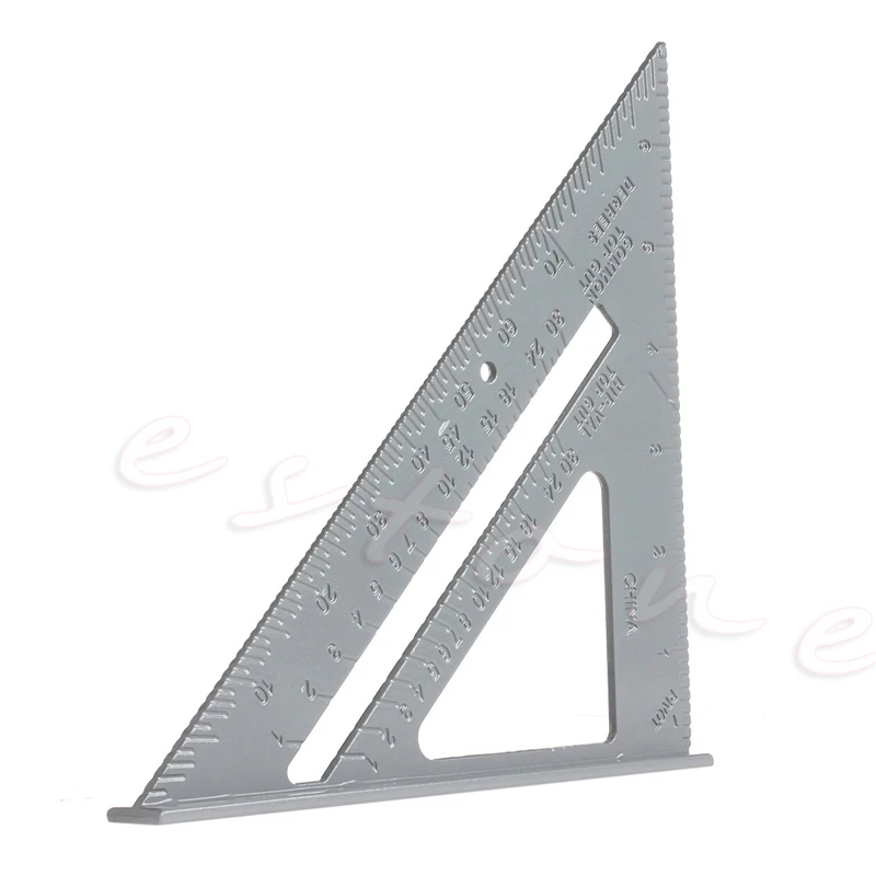 7" Aluminum Ruler Speed Square Protractor Miter Framing Measuring Tool Carpenter Dropshipping
7" Aluminum Ruler Speed Square Protractor Miter Framing Measuring Tool Carpenter Dropshipping