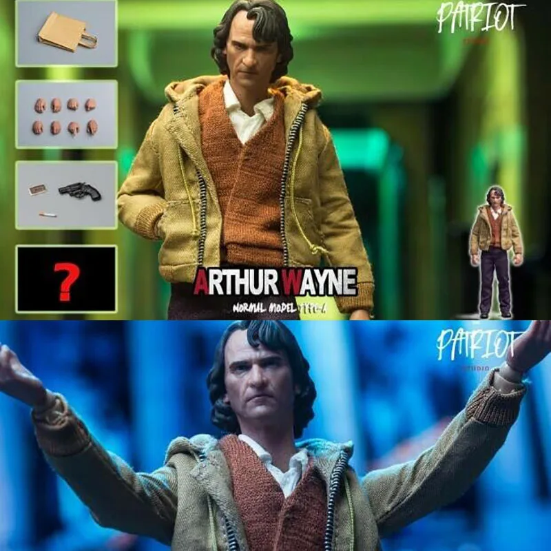 Patriot STUDIO 1/12 Arthur Joker Comedian Casual Clothes Full Set Toys 6'' Male Clown Action Figure for Collection
Patriot STUDIO 1/12 Arthur Joker Comedian Casual Clothes Full Set Toys 6'' Male Clown Action Figure for Collection