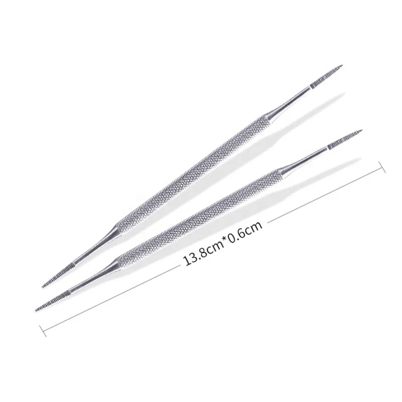 1PC Double-ended Stainless Steel Toenail File Nail Art Manicure Pedicure Tool Curved And Straight Design Toe Nail File Foot Care
1PC Double-ended Stainless Steel Toenail File Nail Art Manicure Pedicure Tool Curved And Straight Design Toe Nail File Foot Care