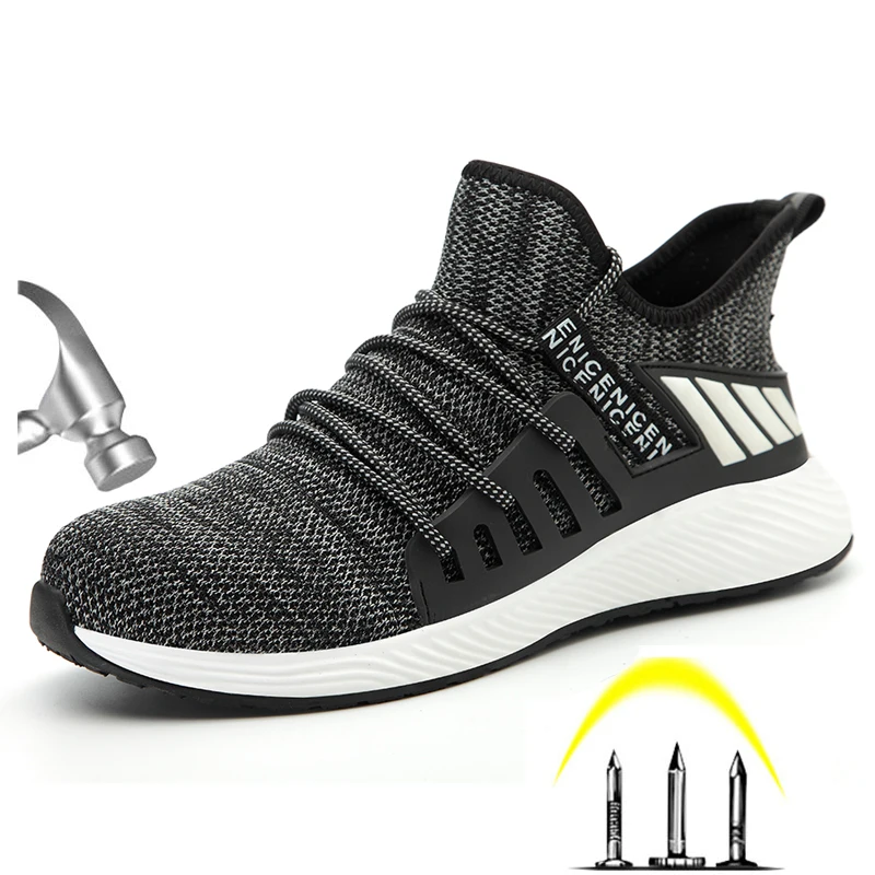 CE approved Steel Toe Men's Outdoor Anti Slip Breathable Protective Work Shoes Boots Men's Puncture Proof Safety Shoes 
CE approved Steel Toe Men's Outdoor Anti Slip Breathable Protective Work Shoes Boots Men's Puncture Proof Safety Shoes