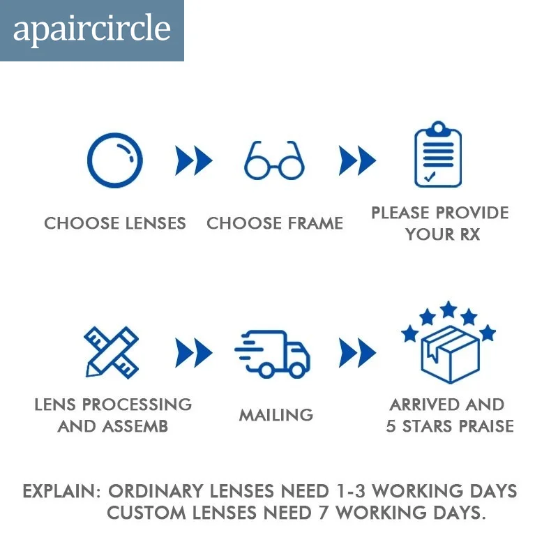 APAIRCIRCLE 1.61 Index MR-8 Clear High Quality Toughness Super-Tough Aspheric Lenses Anti Reflective Optical Prescription Glasse
APAIRCIRCLE 1.61 Index MR-8 Clear High Quality Toughness Super-Tough Aspheric Lenses Anti Reflective Optical Prescription Glasse