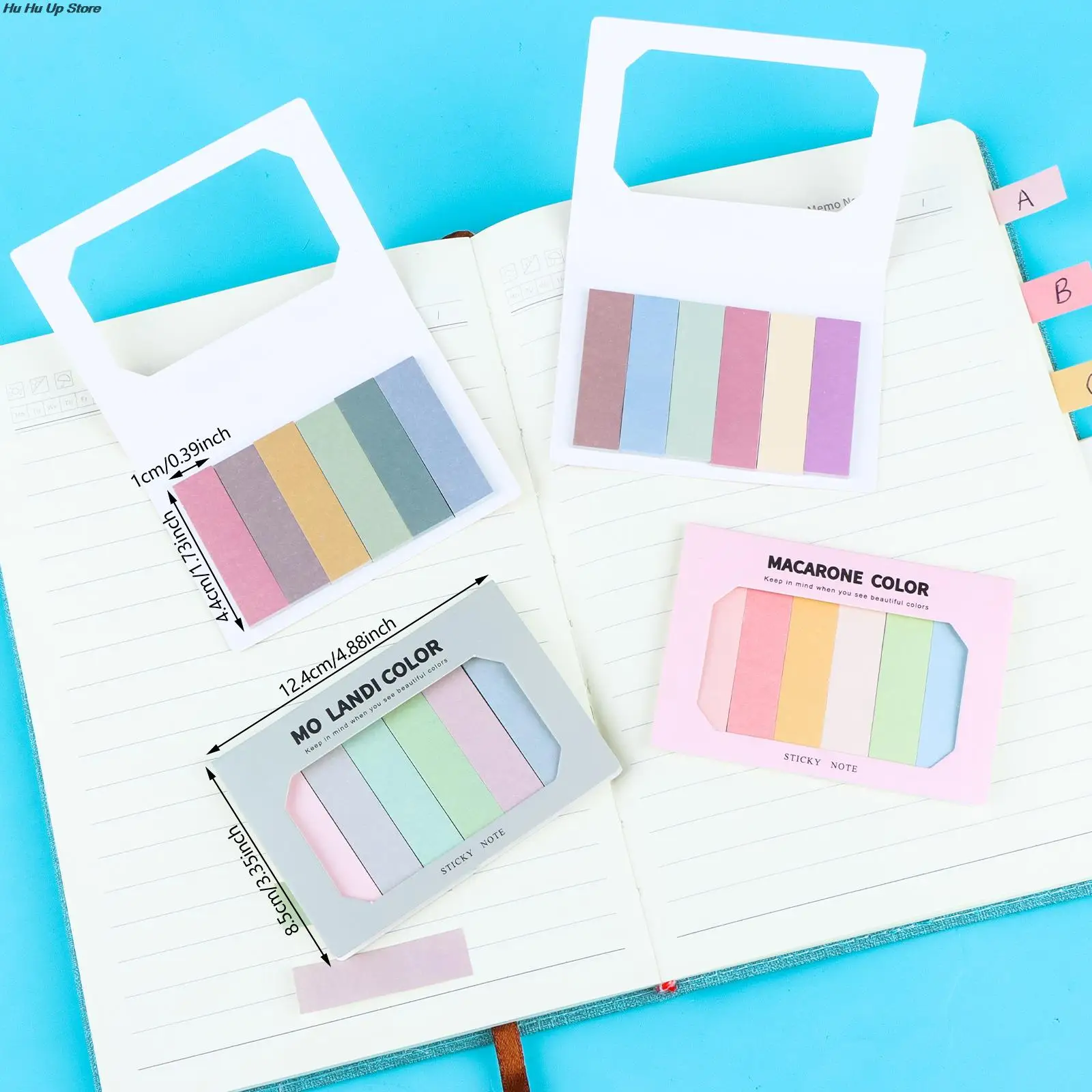 960 Pieces Sticky Index Tabs, Page Markers Sticky Notes Self Adhesive Flag Tabs
960 Pieces Sticky Index Tabs, Page Markers Sticky Notes Self Adhesive Flag Tabs