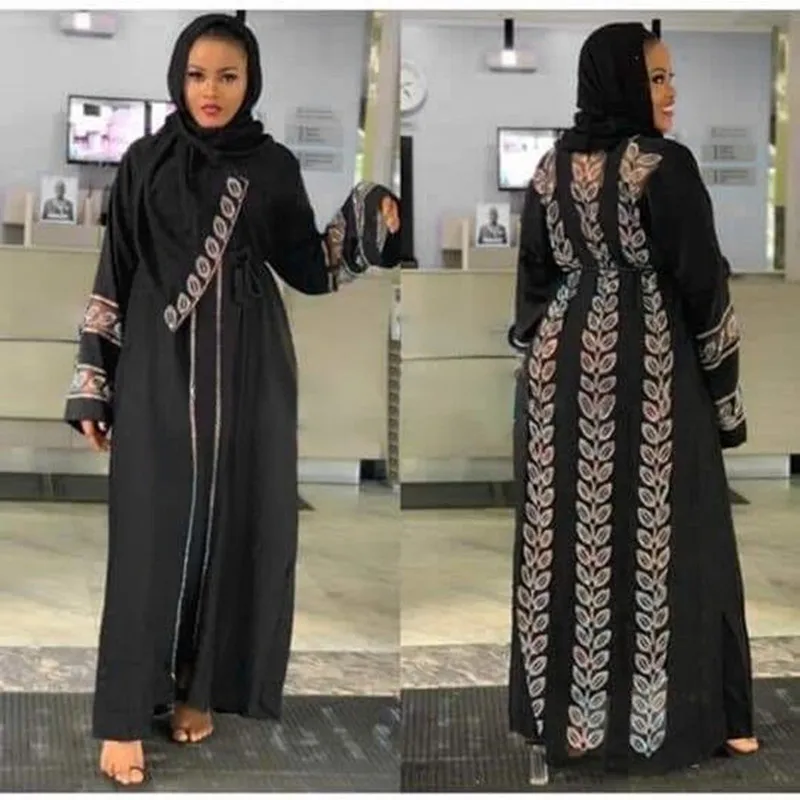Ramadan Abayas For Women Elegant Muslim Hijab Dress Dubai Abaya Turkey Islamic Clothing Caftan Marocain Evening Gown Kimono 
Ramadan Abayas For Women Elegant Muslim Hijab Dress Dubai Abaya Turkey Islamic Clothing Caftan Marocain Evening Gown Kimono