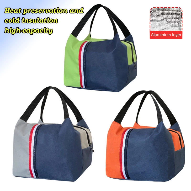 Portable Lunch Bag New Insulated Lunch Box Tote Cooler Handbag Bento Pouch Dinner Container School Picnic Food Storage Bags
Portable Lunch Bag New Insulated Lunch Box Tote Cooler Handbag Bento Pouch Dinner Container School Picnic Food Storage Bags