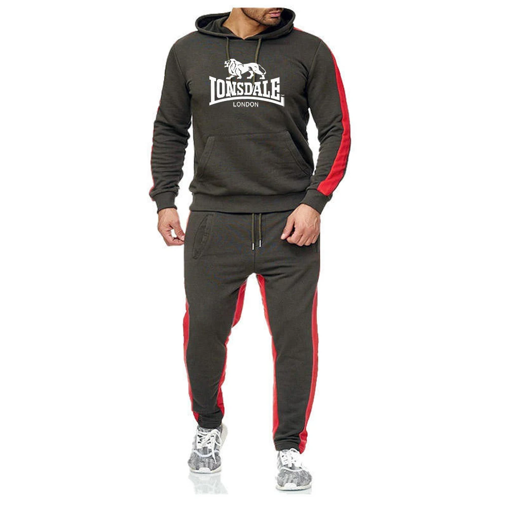 New 2 Pieces Sets Tracksuit Print Men Hooded Sweatshirt Pants Pullover Hoodie Sportwear Suit Casual Sports Men Clothes
New 2 Pieces Sets Tracksuit Print Men Hooded Sweatshirt Pants Pullover Hoodie Sportwear Suit Casual Sports Men Clothes