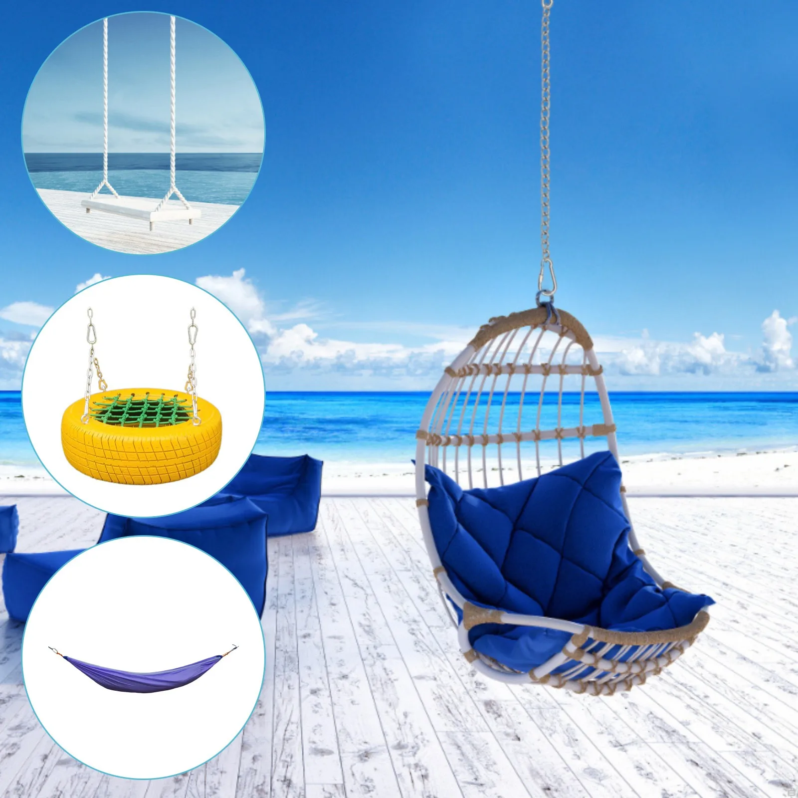 Hanging Chair Chain with Carabiners Stainless Steel Hanging Kits Heavy Duty for Hammock Swing Hanging Chair Swing Rattan Egg
Hanging Chair Chain with Carabiners Stainless Steel Hanging Kits Heavy Duty for Hammock Swing Hanging Chair Swing Rattan Egg