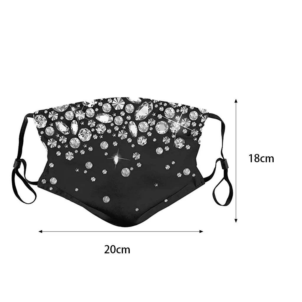 Adult mask diamond Cotton Comfortable Protective Face Masks Reusable Washable Face Cloth Washable Reusable party
Adult mask diamond Cotton Comfortable Protective Face Masks Reusable Washable Face Cloth Washable Reusable party