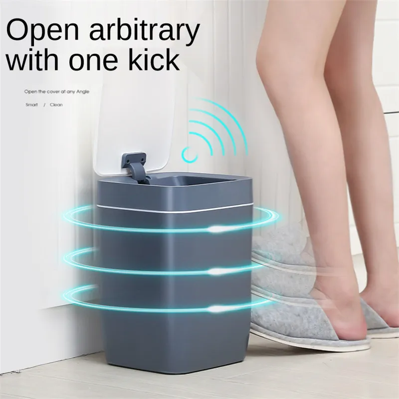 Dawnshine Smart Sensor Trash Can Electronic Automatic Household Bathroom Toilet Waterproof Narrow Seam Easy To Operate
Dawnshine Smart Sensor Trash Can Electronic Automatic Household Bathroom Toilet Waterproof Narrow Seam Easy To Operate