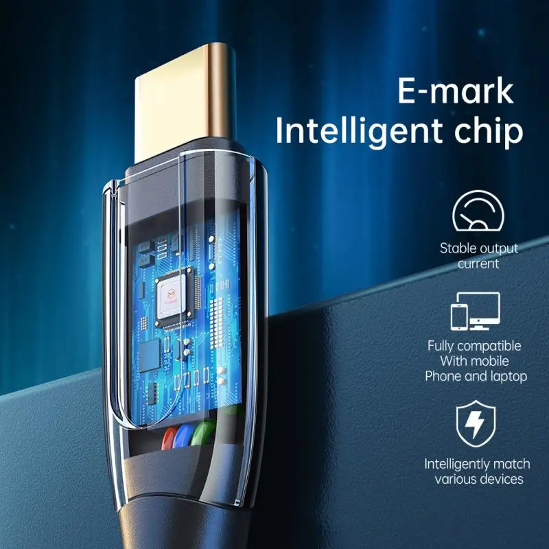 Кабель с разъемом USB типа C для Type-C кабель Samsung Galaxy S9 PD 100W быстродействующего
