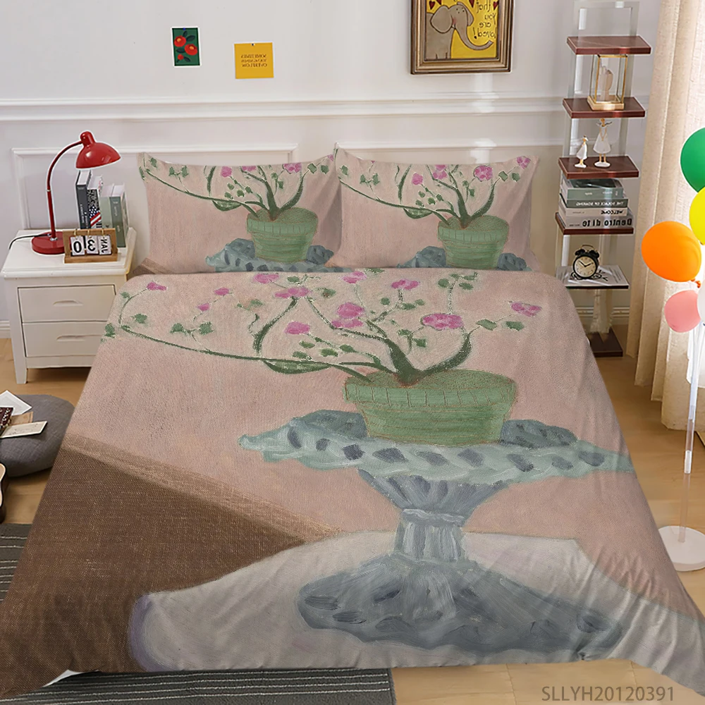 3D Bedding Set Queen Size Oil Painting Duvet Cover Set Luxury Fashion Modern Home Bed Set Pillowcase Kids Adult Teen Bed Gift
3D Bedding Set Queen Size Oil Painting Duvet Cover Set Luxury Fashion Modern Home Bed Set Pillowcase Kids Adult Teen Bed Gift