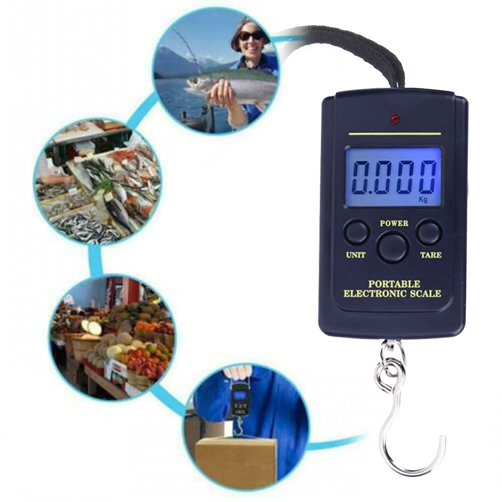 40kg X 10g Mini Digital Scale For Fishing Weighting Travel Weighting Hanging Electronic Scale Fishing Equip Kitchen Weight Tools
40kg X 10g Mini Digital Scale For Fishing Weighting Travel Weighting Hanging Electronic Scale Fishing Equip Kitchen Weight Tools