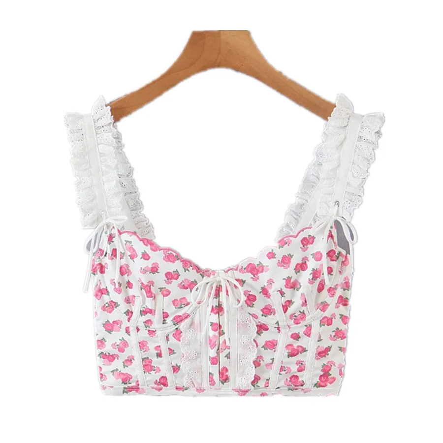 Jenny&Dave Summer Tank T Shirt Women Indie Folk Bohemian Lace Splicing Floral Prinitng Camisetas Verano Mujer Sexy Short Tops
Jenny&Dave Summer Tank T Shirt Women Indie Folk Bohemian Lace Splicing Floral Prinitng Camisetas Verano Mujer Sexy Short Tops