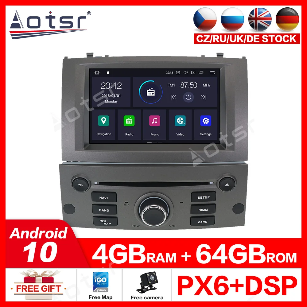 Для Peugeot 407 2004 2005 2006 2007 2008 2009 2010 GPS Навигация Аудио 4G + 64G стерео Мультимедиа DSP Авторадио
Для Peugeot 407 2004 2005 2006 2007 2008 2009 2010 GPS Навигация Аудио 4G + 64G стерео Мультимедиа DSP Авторадио