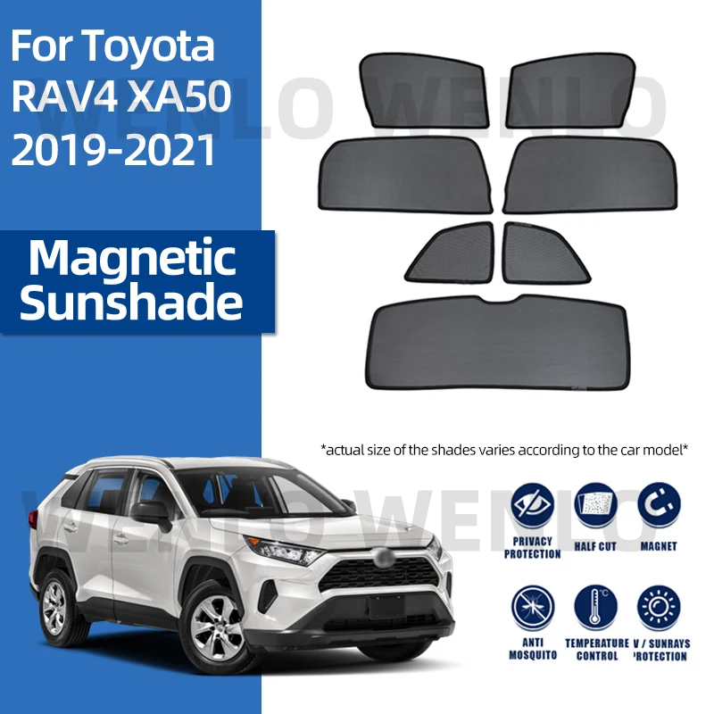 For Toyota RAV4 XA50 2019-2021 Car Sunshade Windshield Curtain Magnetic Sunshield Baby Side Window Shading Mesh Glass Shield Net
For Toyota RAV4 XA50 2019-2021 Car Sunshade Windshield Curtain Magnetic Sunshield Baby Side Window Shading Mesh Glass Shield Net