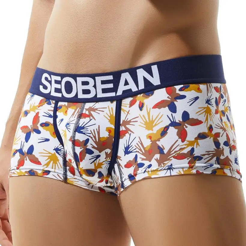2019New SEOBEAN Men Underwear Boxers Cotton print Men Soft Underpants Underwear Boxers Men
2019New SEOBEAN Men Underwear Boxers Cotton print Men Soft Underpants Underwear Boxers Men