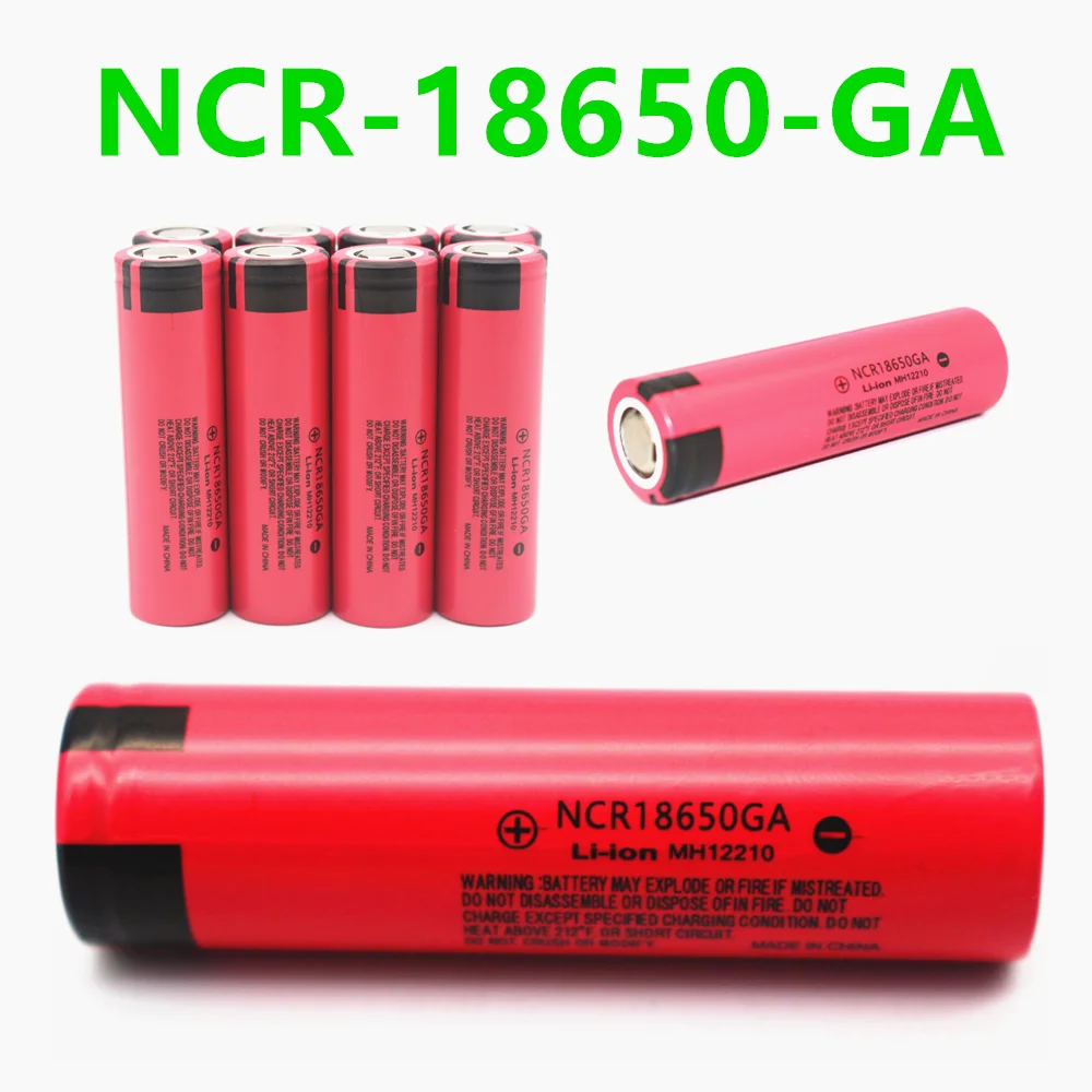 

Original 3.7V 3500mAh NCR 18650GA High Discharge 18650 Rechargeable Battery Suitable for All Kinds of Electronic Products
