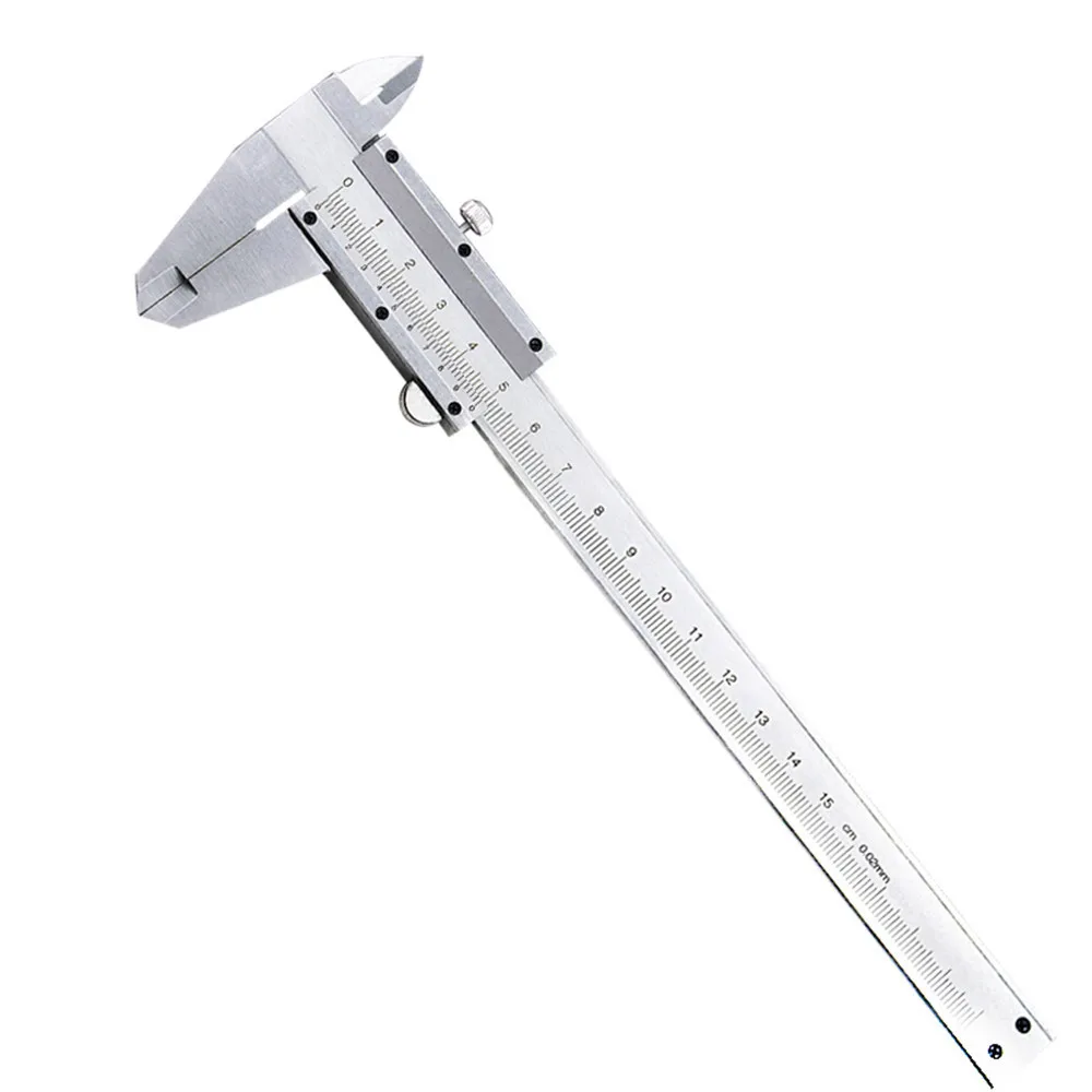 0-150mm Vernier Caliper Brake Caliper 0.02 Caliper Micrometer Measuring Hand Tool Thickness Length Gauge Four Purpose Caliper
0-150mm Vernier Caliper Brake Caliper 0.02 Caliper Micrometer Measuring Hand Tool Thickness Length Gauge Four Purpose Caliper