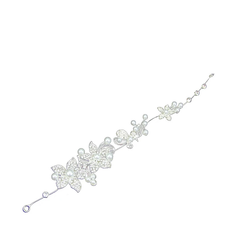 Clear Crystal Rhinestone Faux Pearl Flower Party Bridal Headband Hair Band Tiara 652B
Clear Crystal Rhinestone Faux Pearl Flower Party Bridal Headband Hair Band Tiara 652B