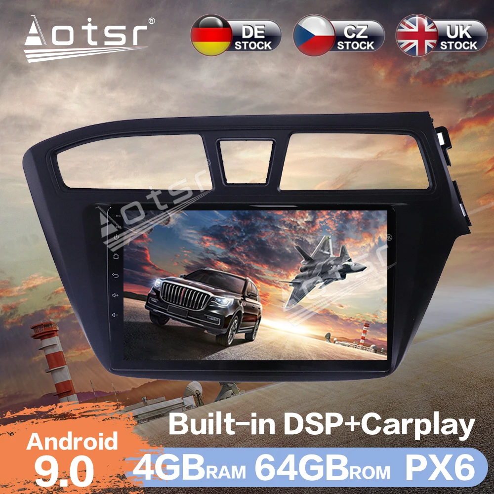 Магнитола Aotsr для Hyundai, стерео-проигрыватель с экраном 9 дюймов, радио и GPS, DSP, на Android 9,0, 4 + 64 ГБ, с RHD звуком, для Hyundai I20 2015-2017
Магнитола Aotsr для Hyundai, стерео-проигрыватель с экраном 9 дюймов, радио и GPS, DSP, на Android 9,0, 4 + 64 ГБ, с RHD звуком, для Hyundai I20 2015-2017