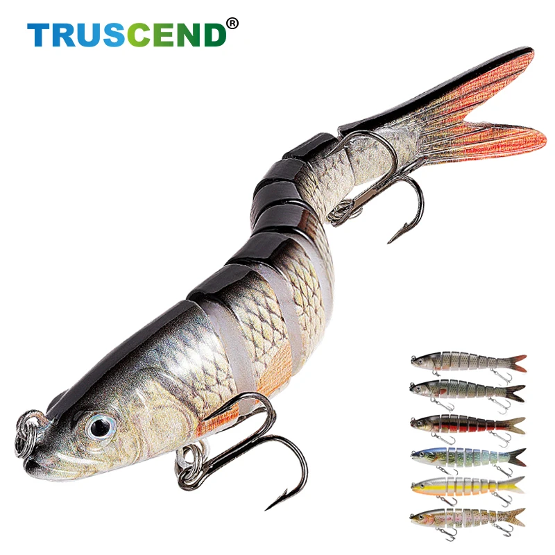 13cm 8 Segment Hard Artificial Fishing Lure Sinking Wobblers Bait Swimbait Winter Fishing Equipment Crankbait Tackle For Fishing
13cm 8 Segment Hard Artificial Fishing Lure Sinking Wobblers Bait Swimbait Winter Fishing Equipment Crankbait Tackle For Fishing