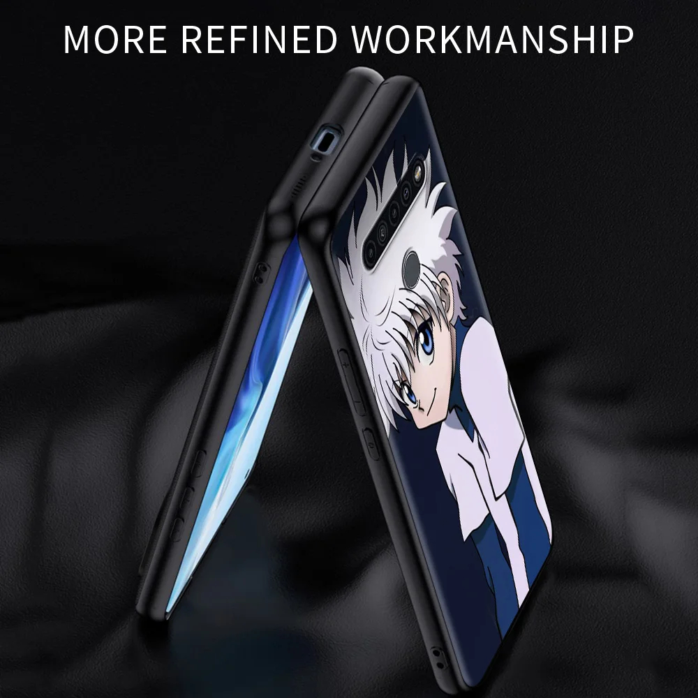Hunter X хоть Черный силиконовый чехол для LG K41s K61 K50 G6 K50s G7 K40s K52 K40 K42 K51 K71 G8