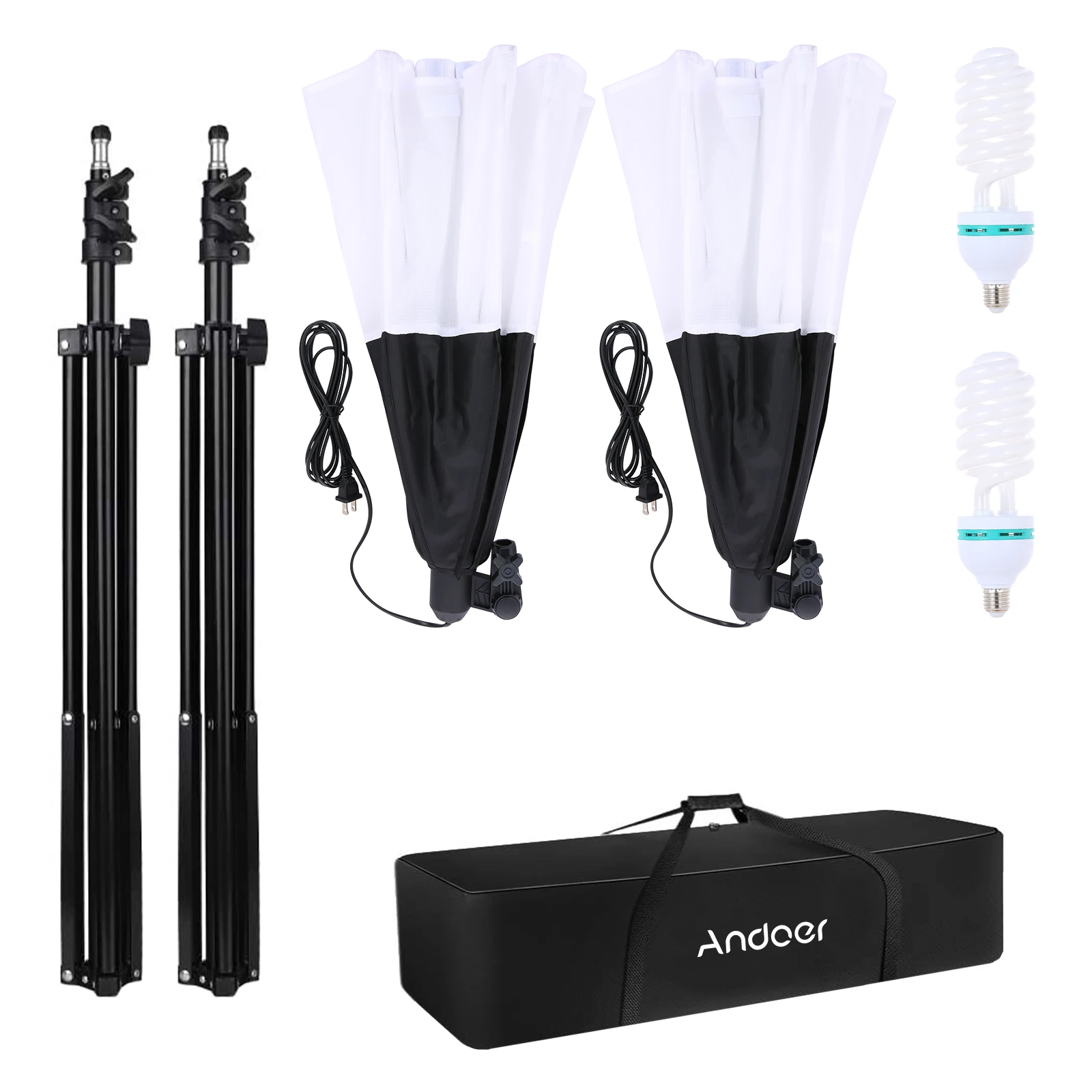 Andoer Professional Studio Photography Octagon Softbox LED Light Kit Studio Portrait Product Wedding Photo Video Live Streaming
Andoer Professional Studio Photography Octagon Softbox LED Light Kit Studio Portrait Product Wedding Photo Video Live Streaming
