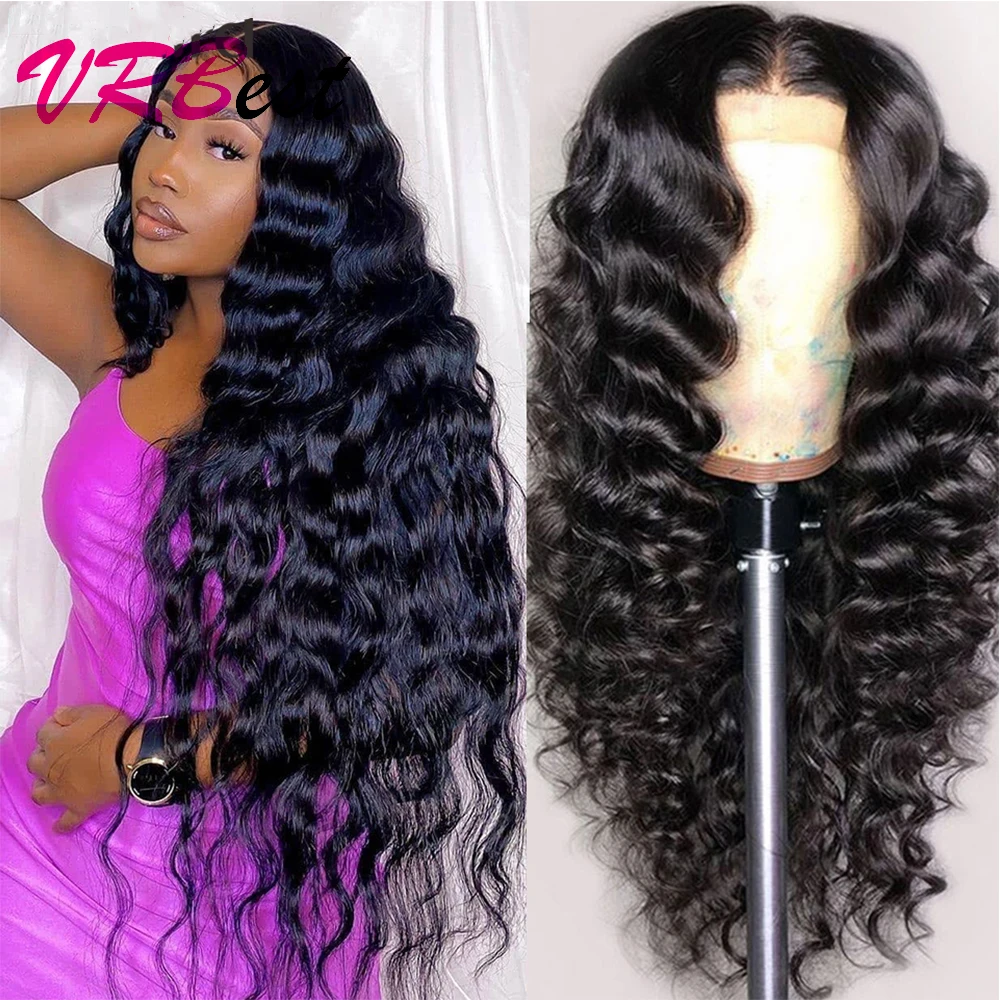 HD Lace Front Wigs Human Hair Loose Deep Wave Pre Plucked 13X4 Remy Hair Transparent Lace Closure Wig For Women 180% Density 
HD Lace Front Wigs Human Hair Loose Deep Wave Pre Plucked 13X4 Remy Hair Transparent Lace Closure Wig For Women 180% Density