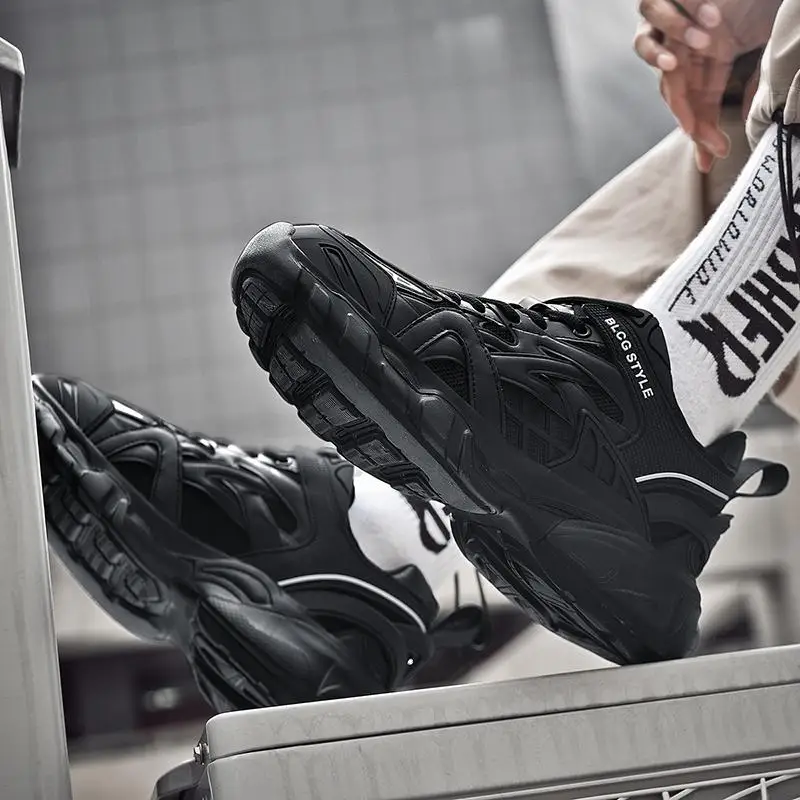 2021 Fashion Men Platform Sport Shoes Lace-Up Dad Sneakers Lace Up Round Toe Running Shoes Lightweight Comfortable Men Sneakers 
2021 Fashion Men Platform Sport Shoes Lace-Up Dad Sneakers Lace Up Round Toe Running Shoes Lightweight Comfortable Men Sneakers