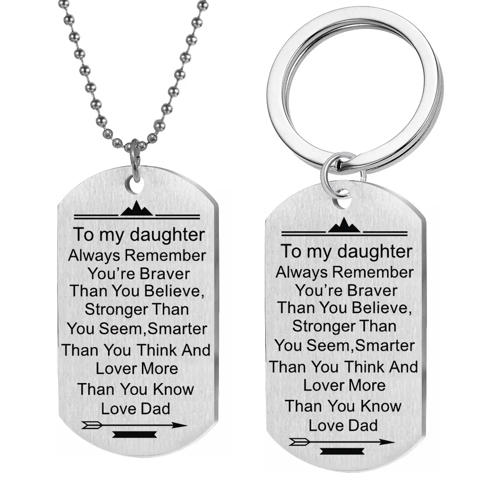 New Fashion Hot Selling Stainless Steel Ins Couple Rotating Smiling and Double Face Necklace DAD LOVE MOM
New Fashion Hot Selling Stainless Steel Ins Couple Rotating Smiling and Double Face Necklace DAD LOVE MOM