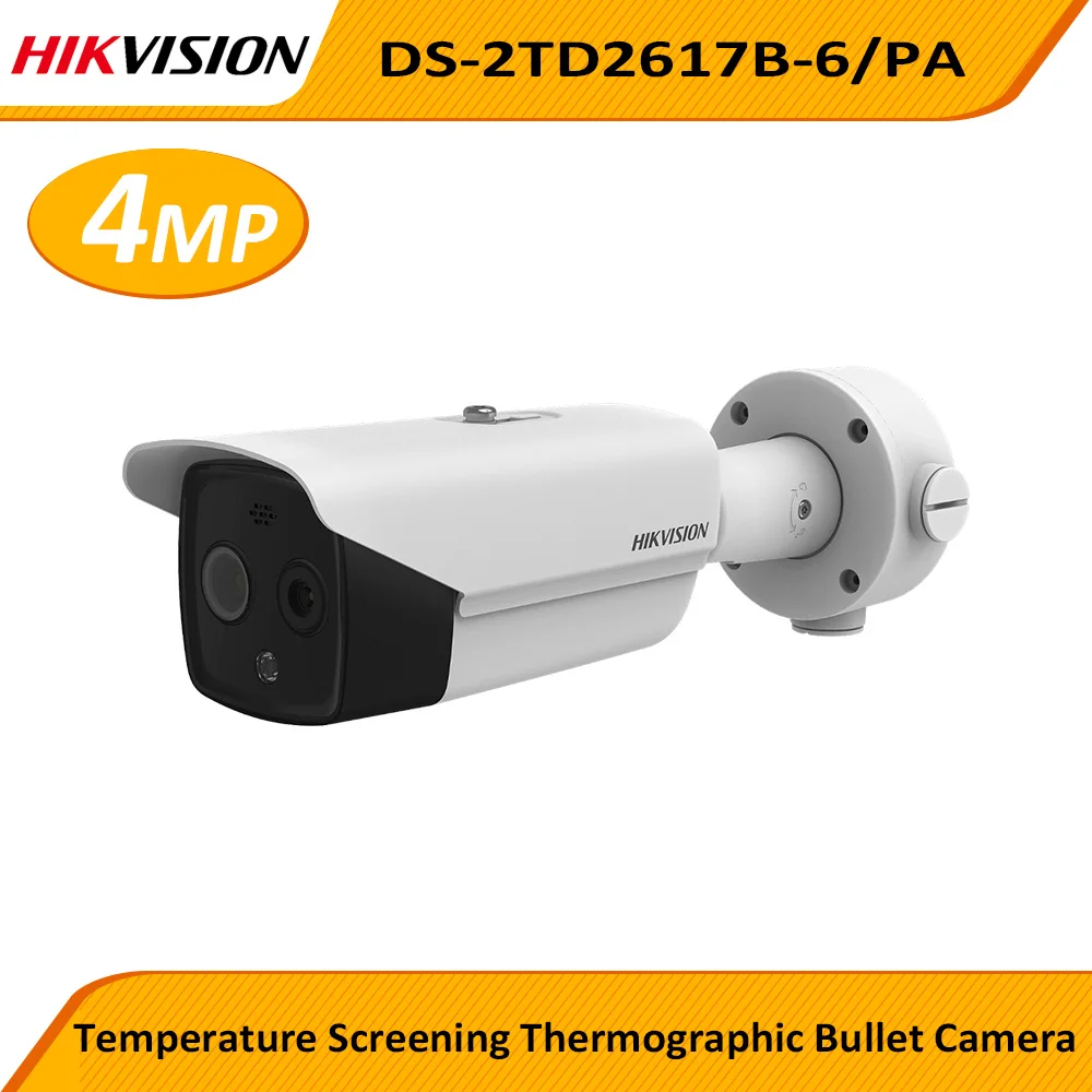 DS-2TD2617B-6/PA Термографическая цилиндрическая камера Hikvision с обзором температуры тела, с поддержкой звуковой сигнализации
DS-2TD2617B-6/PA Термографическая цилиндрическая камера Hikvision с обзором температуры тела, с поддержкой звуковой сигнализации