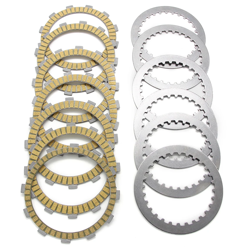 Clutch Friction Disc Plate Kit For Honda CB750F Seven Fifty CB750 Nighthawk 750 Clutchs Platees 22201-MT6-601 22201-MA7-000
Clutch Friction Disc Plate Kit For Honda CB750F Seven Fifty CB750 Nighthawk 750 Clutchs Platees 22201-MT6-601 22201-MA7-000