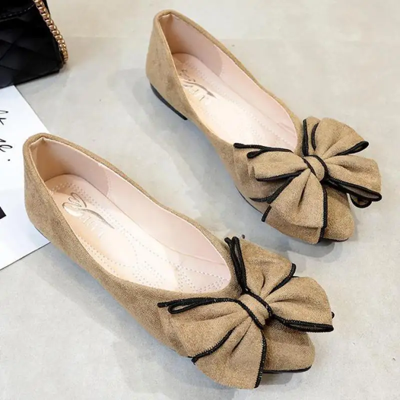 Spring Autumn Flat Women Shoes Fashion Bow Lady Single Shoes Slip On Loafers Sweet Flats Comfortable Pointed Toe Zapatos Mujer
Spring Autumn Flat Women Shoes Fashion Bow Lady Single Shoes Slip On Loafers Sweet Flats Comfortable Pointed Toe Zapatos Mujer