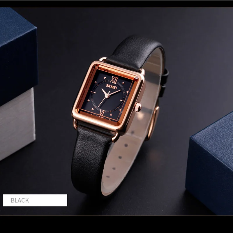 Skmei 1702 Retro Square Pin Buckle Ladies Watch Quartz Movement Simple Waterproof Japanese and Korean Watch Leather Strap
Skmei 1702 Retro Square Pin Buckle Ladies Watch Quartz Movement Simple Waterproof Japanese and Korean Watch Leather Strap