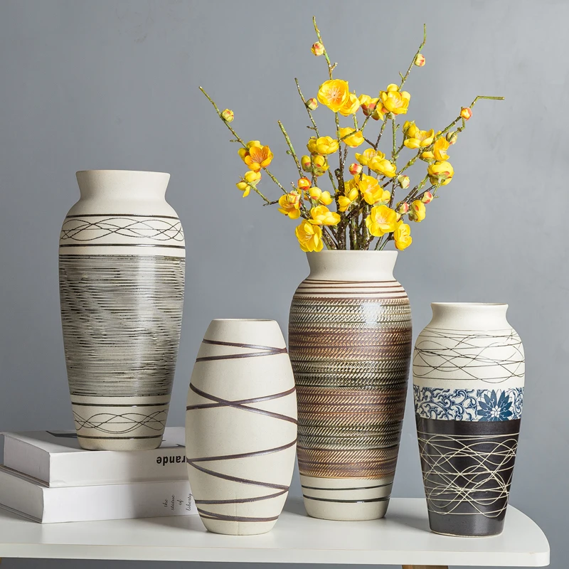 Nordic Ceramic Vase Living Room Decoration Ornaments Modern vase decoration home design
Nordic Ceramic Vase Living Room Decoration Ornaments Modern vase decoration home design