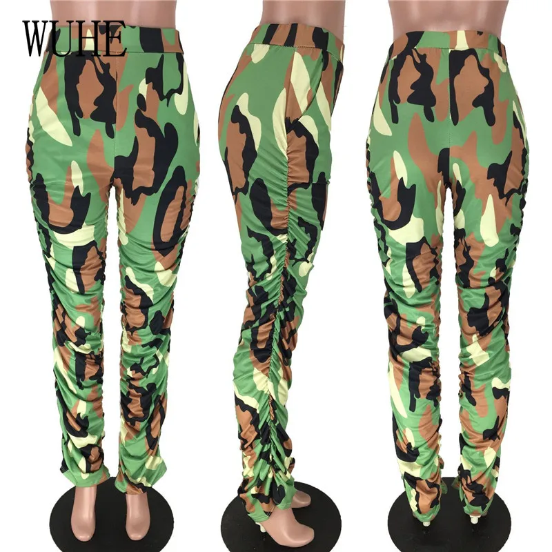 YEYA Camouflage Print Pants Pleated Sexy Package Hip Skinny High Waist Fold Sports Casual Night Party Club Streetwear Trousers
YEYA Camouflage Print Pants Pleated Sexy Package Hip Skinny High Waist Fold Sports Casual Night Party Club Streetwear Trousers