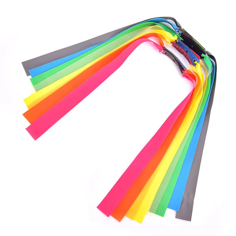 10pcs 51.3cm Slingshot Flat Rubber Band High Elasticity Outdoor Shooting Accessories 8 Colors
10pcs 51.3cm Slingshot Flat Rubber Band High Elasticity Outdoor Shooting Accessories 8 Colors