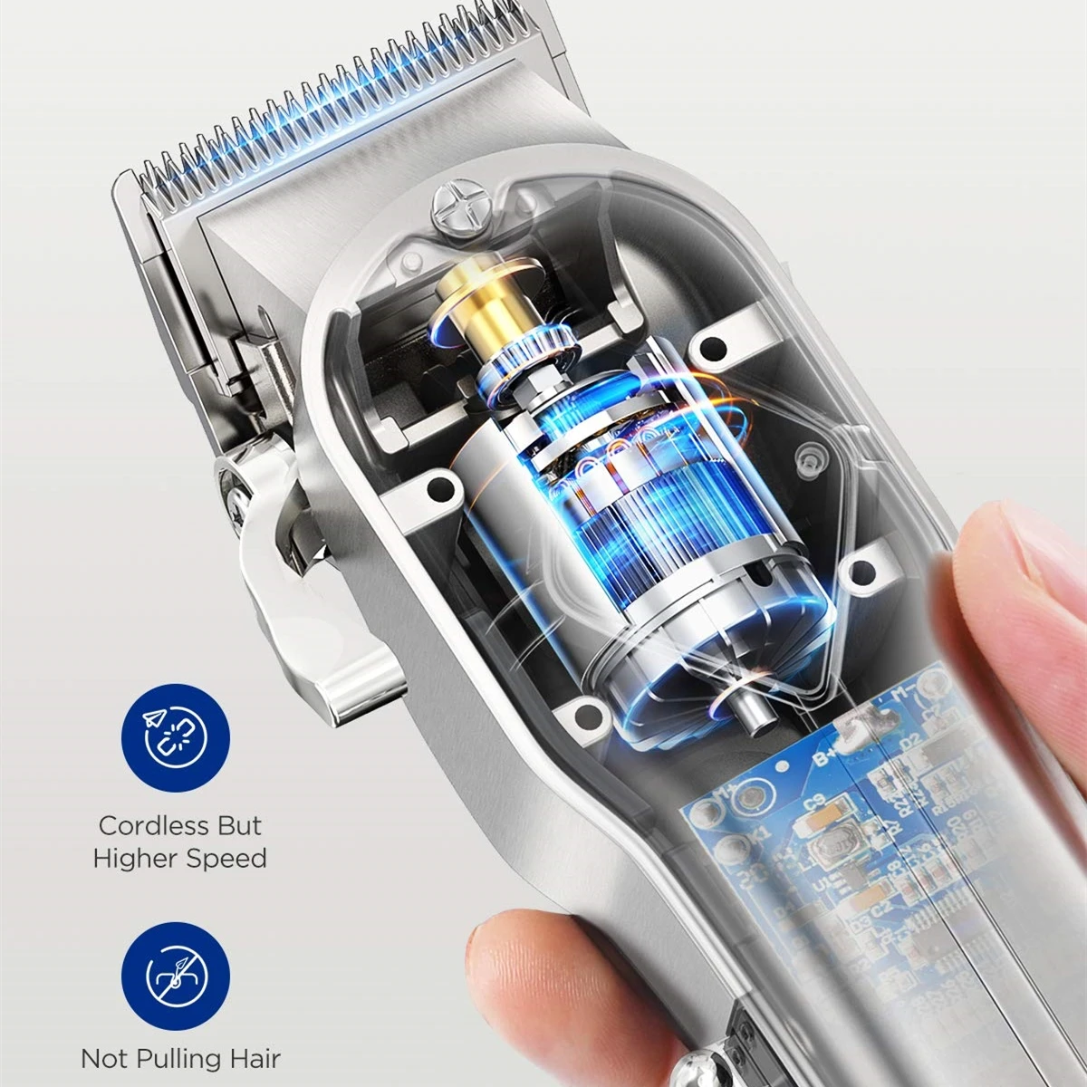 Limural Hair Clippers for Men Cordless Close Cutting T-Blade Trimmer Kit Professional Hair Cutting Kit Beard Trimmer Barbers
Limural Hair Clippers for Men Cordless Close Cutting T-Blade Trimmer Kit Professional Hair Cutting Kit Beard Trimmer Barbers